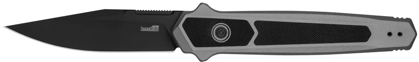 Kershaw Launch 17 Grey Automatic 3.5 Plain Edge Clip Point CPM S35VN Blade - Kershaw Knives