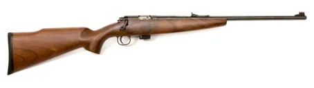 Keystone 722 Sporter Bolt Action Rifle .22 LR 20 Barrel 7 Rounds Walnut Stock Blued - Davey Crickett