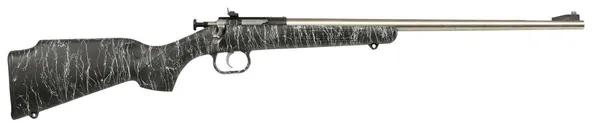 Keystone Sporting Arms Crickett Stainless / Black.22 LR 16.1 Barrel 1-Round - Keystone