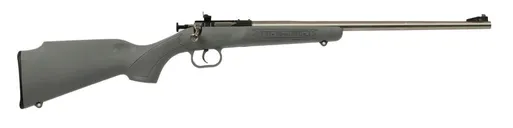 Keystone Crickett Gray / Stainless .22 LR 16.125 Barrel 1-Rounds - Davey Crickett
