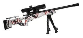 Keystone Crickett Precision Red / White / Blue .22 LR 16.125 Barrel 1-Rounds - Davey Crickett