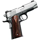 Kimber Pro CDP II 45ACP 4 Inch 7 Rd Night Sights Two tone Black/ Silver - Kimber