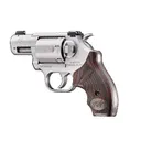 Kimber K6 Stainless / Rosewood .357 Mag 2 Barrel 6-Rounds - Kimber