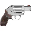 Kimber K6S Stainless DCR Silver / Wood .357 Mag 2 Barrel 6-Rounds CA Compliant - Kimber