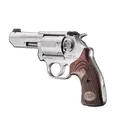 Kimber K6s Stainless / Rosewood .357 Mag 3 Barrel 6-Rounds 3-Dot Sights - Kimber
