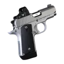 Kimber Micro 9 Stainless OI Silver 9mm 3.15 Barrel 7-Rounds With Swampfox Sentinel Optic - Kimber