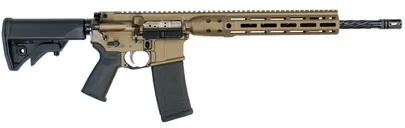 LWRC DI MLOK Burnt Bronze 5.56 / .223 Rem 16.1 Barrel 30-Rounds - LWRC