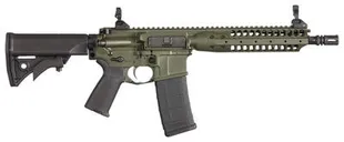 IC-A5 SBR 5.56 NATO 10.5 Inch Threaded Barrel 1/2-28 TPI OD Green 30 Round - LWRC
