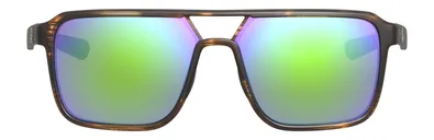 Leupold Bridger Tortoise Emerald Mirror Polarized Sunglasses - Leupold