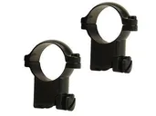 Leupold Ringmounts Gloss Black 1 Super High for Ruger M77 - Leupold
