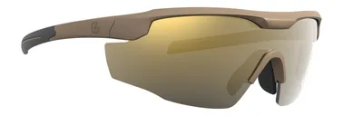 Leupold Sentinel Tan Bronze Mirror Polycarbonate Lens Shooting Glasses - Leupold