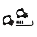 Leupold Standard Rings Matte Black 1 Low Windage Adjustable - Leupold