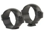 Leupold Standard Steel Rings Matte Black 1 Super Low - Leupold