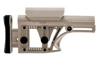 Luth-AR MBA-1 Fixed Stock Fits AR-15 and AR-10 Rifle Length FDE - Luth-AR