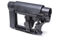 Luth-AR MBA-4 Carbine Stock With Cheek Riser AR-15 AR-10 Commercial and Mil-Spec Buffer Tubes - Luth-AR