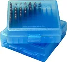 MTM Ammo Box Blue .22 100-Rounds Flip Top - MTM Case-gard