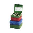 MTM P100929 100rd Pistol Box 9mm-380 Red - MTM Case-gard