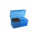 MTM Rifle 50rd BX CLRBLU - MTM Case-gard