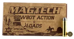 MagTech Cowboy Action Brass .357 Mag 158-Grain 50-Rounds LFN - Magtech