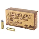 MagTech Cowboy Action Brass .45 Colt 250-Grain 50-Rounds LFN - Magtech