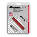 Maglite Solitaire Blister Pak Dk Red - Maglite
