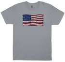 Magpul American Flag Charcoal Gray Short Sleeve Small - Magpul
