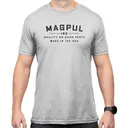 Magpul Go Bang Parts Stone Gray Heather T-Shirt Short Sleeve Small - Magpul