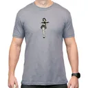 Magpul Hula Girl CVC Stone Gray Heather Short Sleeve Small - Magpul