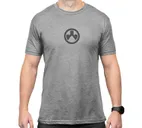 Magpul Icon Logo Stone Gray Heather T-Shirt Short Sleeve 2XL - Magpul