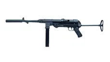 Mauser MP-40 Carbine .22 LR 16.3 Barrel 23-Rounds Full Size Underfolding Stock - Blue Line