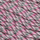 Mero Outdoor Group 550 Paracord Pink Camo 100  550LB - E.L. Wood Braiding