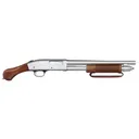 Mossberg 590 Night Stick Chrome 12 GA 14.375 Barrel 5-Rounds - Mossberg