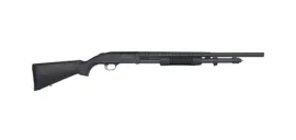 Mossberg 590 Persuader Black 12 GA-3 24 Barrel 5-Rounds w/ Heat Shield - Mossberg