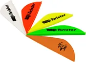 New Archery Twister 2 inch B-C0LL 12WH/24OR - New Archery Products