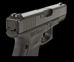 Night Fision Perfect Dot Tritium Night Sight Set for GLOCK 17/19/26/34 Green Tritium Front - Night Fision