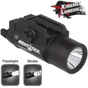 Night Stick Xtreme Lumens Tactical Weapon-Mounted Light w/Strobe 850 Lumen Black - Nightstick