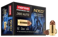 Norma Self Defense NXD Brass .380 ACP 56 Grain 20-Rounds - Norma Ammo