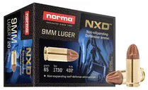 Norma Self Defense NXD Brass 9mm 65 Grain 20-Rounds - Norma Ammo