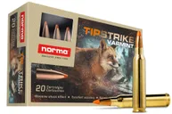 Norma Varmint Tipstrike Brass .223 Rem 55 Grain 20-Rounds Polymer Tip - Norma Ammo