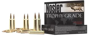 Ammo 6.5-284 Norma Nosler Trophy Grade 129 Grain Accubond Long Range Bullet 2965 fps 20 Rounds - Nosler