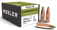 Nosler E-Tip .375 Caliber / .375 260 Grain 50-Count SBT - Nosler