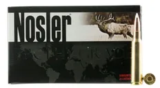 Nosler Trophy Grade Brass .30 Nosler 180-Grain 20-Rounds for Medium Game - Nosler