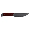 Old Timer Frontier Brown Fixed Blade Knife 5 Drop Point 7Cr17 Blade with Sheath - Old Timer
