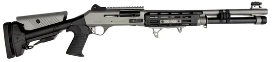 Orthos Raider S4 Gray 12 GA-3 18.5 Barrel 7-Rounds - Orthos