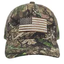 Outdoor Cap USA Flag Mossy Oak Break Up Country Unstructured Hat - Outdoor Cap