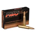 PMC Bronze Brass .223 Rem 55-Grain 20-Rounds Brass Casings FMJ Boat Tail - PMC Ammo