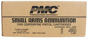 PMC Ammunition Bronze .380 ACP 90 Grain 1000-Rounds Bulk FMJ - PMC Ammo