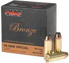 PMC Ammunition Bronze .44 SPC 180 Grain 25-Rounds JHP - PMC Ammo