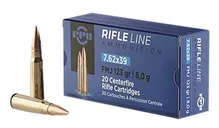 PPU Metric Rifle 7.62x39mm 123 Grain 20-Rounds SP - Prvi Partizan