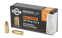 PPU Defense 9mm 147gr 50-Rounds JHP - Prvi Partizan